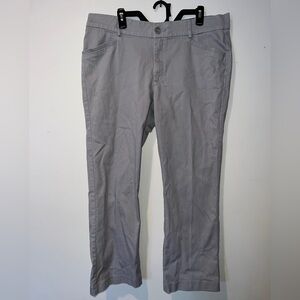 Lee 16 Short Slate Gray Chinos
